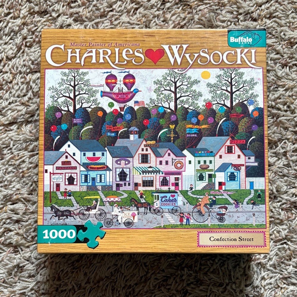 Charles Wysocki Confection Street Puzzle